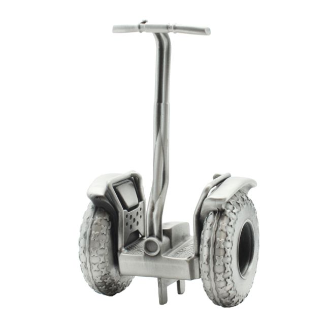 segway, miniature, pewter, tin