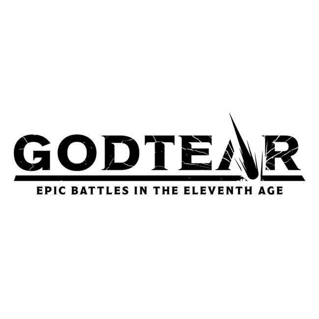 steamforged games, godtear, logo, miniatures