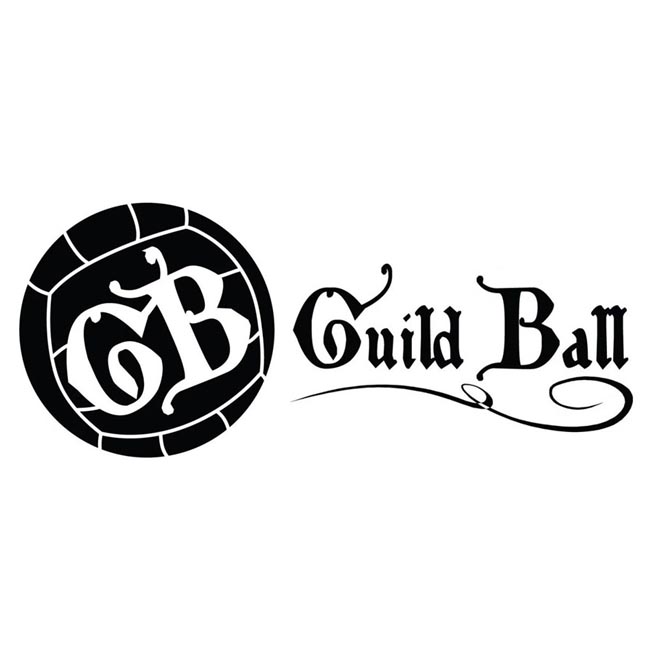 guild ball logo, miniatures, steamforged games